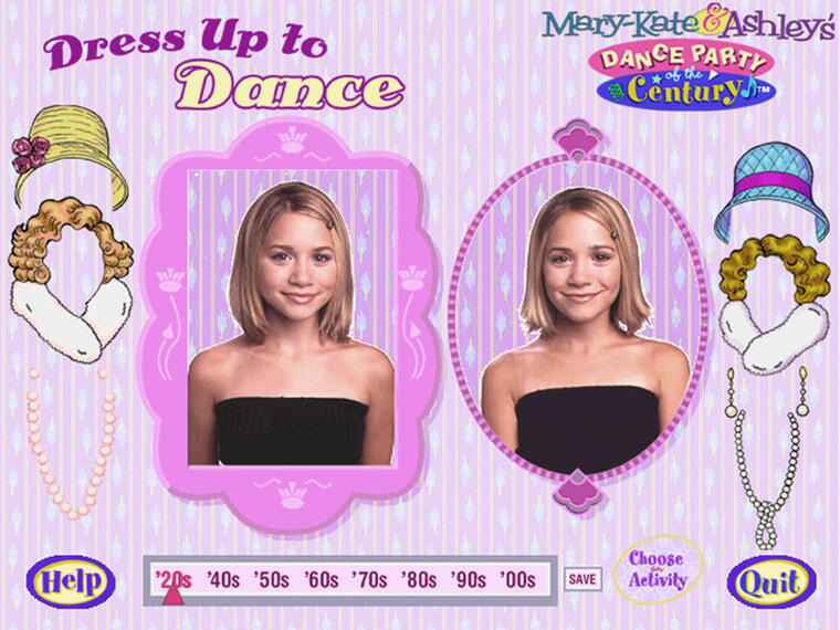 MK and Ashley&#39;s dance party video game!